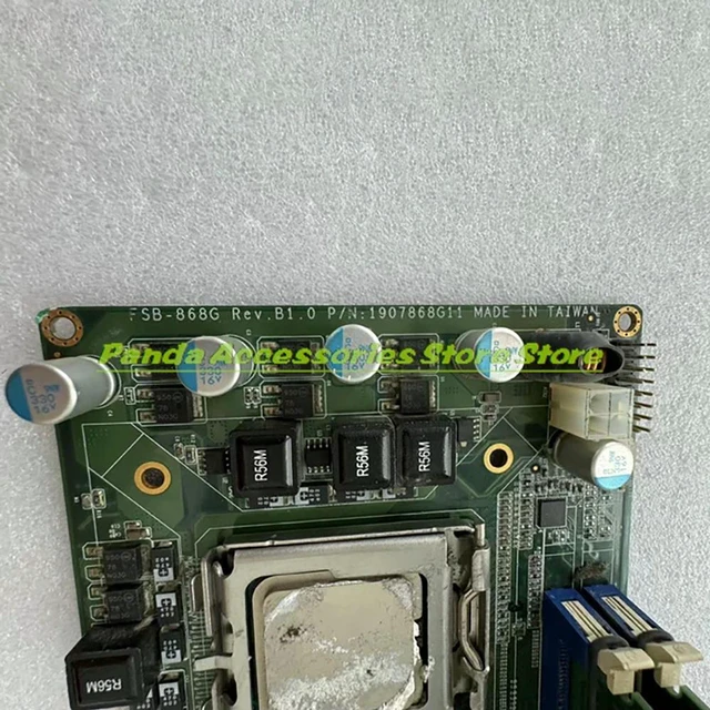 Alt view image 2 of 3 - Job FSB-868G Rev.B1.0 1907868G11 Industrial Control Motherboard