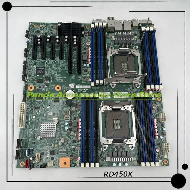 Alt view image 2 of 3 - Stable Performance RD450X X99 Originate Server Motherboard C612 512GB Support E5-2600 V3 00HV330 00HV211 00HV328