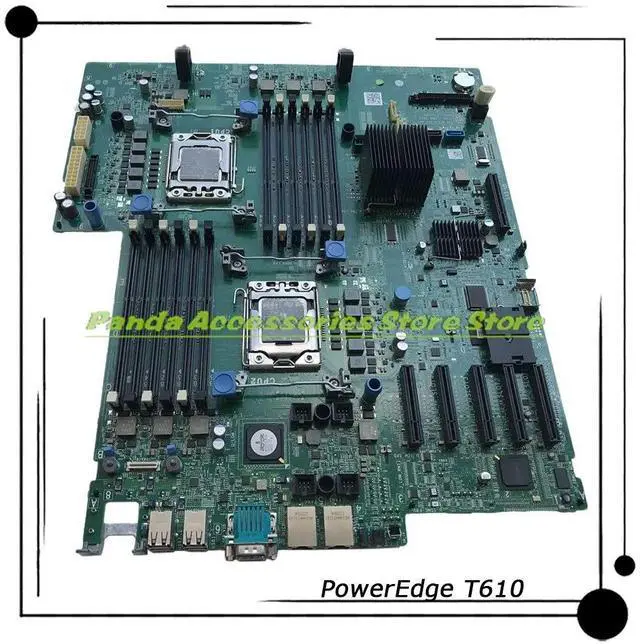 Main image of 0C8H92 C8H92 9CGW2 0CX0RO YVMM9 PowerEdge T610 Blade Server Motherboard Fast Ship