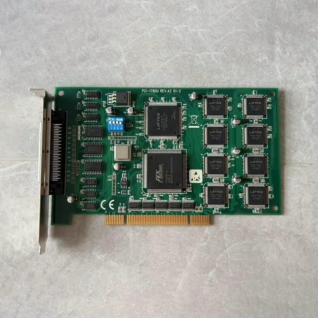 Alt view image 3 of 3 - For Advantech 8-channel Count/Timing Card PCI-1780U REV.A2 01-2
