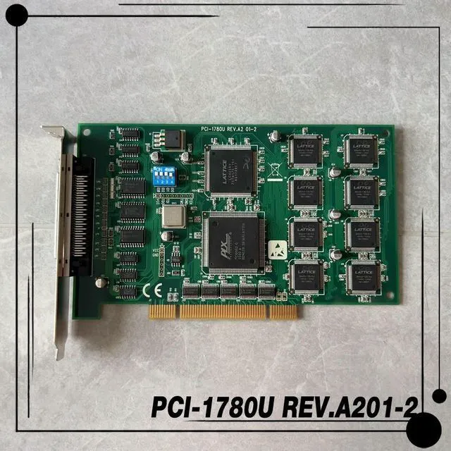 Alt view image 2 of 3 - For Advantech 8-channel Count/Timing Card PCI-1780U REV.A2 01-2