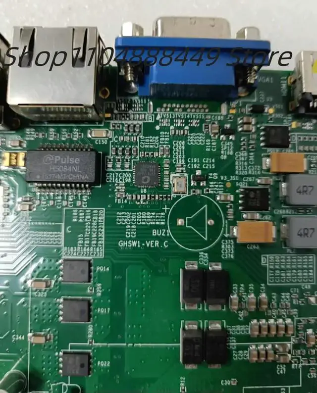 Alt view image 2 of 2 - GHSW1-VER.C Industrial control motherboard