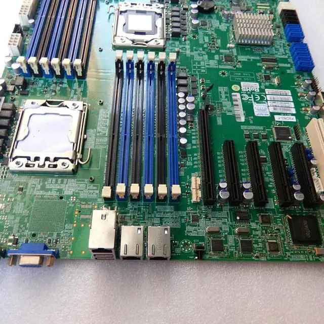 Main image of X9DB3-F For Server Motherboard LGA 1356 Support C606 DDR3 Xeon Processor E5-2400 and E5-2400 v2 100% Tested Fast Ship