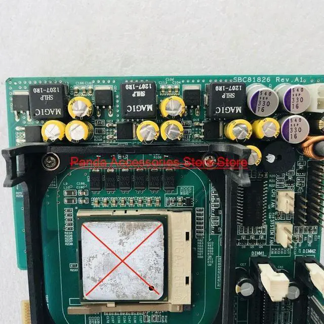 Alt view image 2 of 3 - Stable Performance SBC81826 Rev. A1 For AxiomtIndustrial Computer Motherboard Before Shipment Test