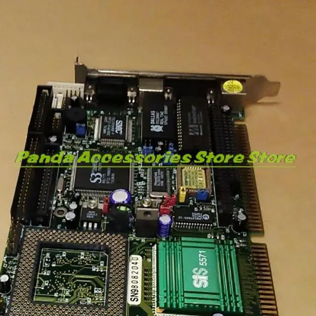 Alt view image 3 of 3 - Hot Sale Bulk Package PIA-653DV Industrial Control Motherboard 586 Half Length Card Before Shipment Test