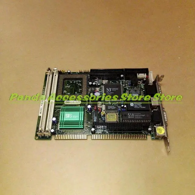 Alt view image 2 of 3 - Hot Sale Bulk Package PIA-653DV Industrial Control Motherboard 586 Half Length Card Before Shipment Test