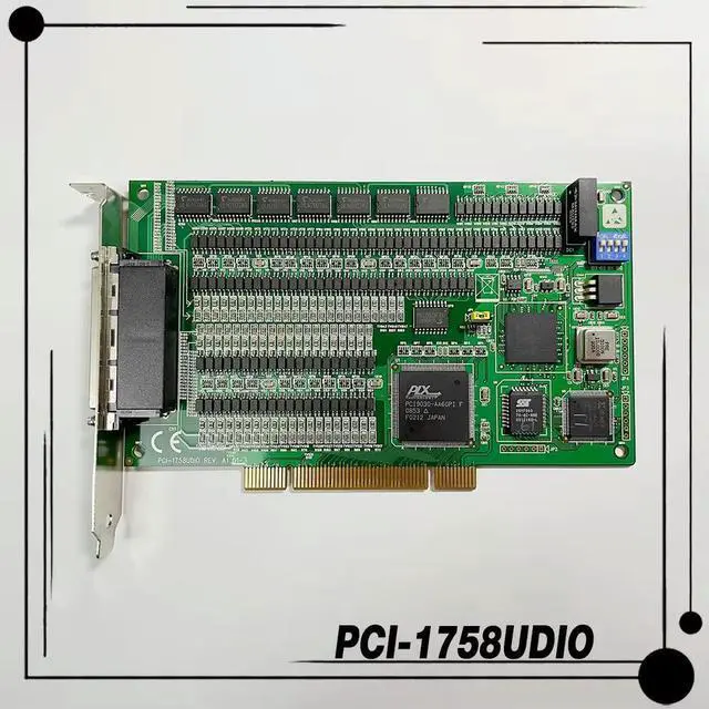 Alt view image 3 of 3 - PCI-1758 For Advantech 128 Channel Isolated Digita Card PCI-1758UDIO