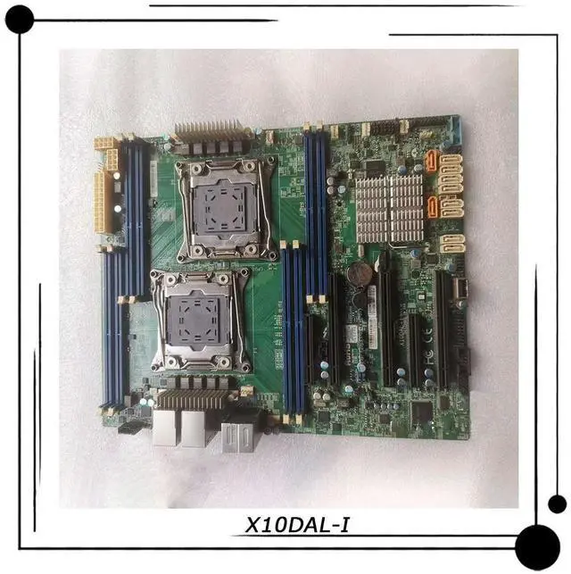 Main image of X10DAL-I Workstation ATX Motherboard LGA 2011 C612 Xeon E5-2600 v3/v4 Family DDR4 PCI-E 3.0 Fully Tested