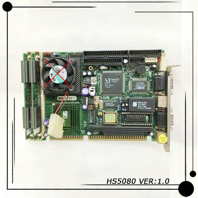 Alt view image 2 of 3 - HS5080 VER:1.0 half-length Industrial Computer Motherboard Before Shipment Test