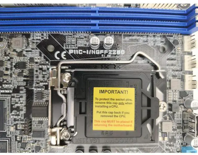 Alt view image 2 of 3 - job Workstation Motherboard P11C-I/NGFF2280 mini-ITX P11C-I
