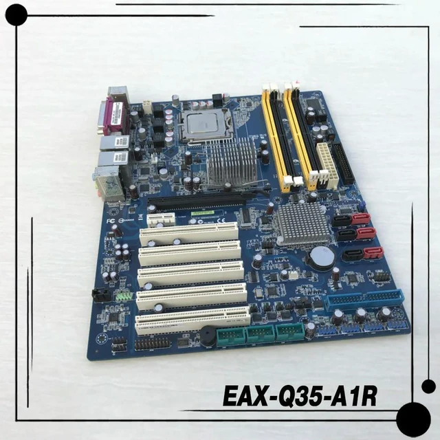 Alt view image 2 of 3 - EAX-Q35-A1R For AVAIUE Industrial Motherboard Dual Network Port 5 PCI AXQ35