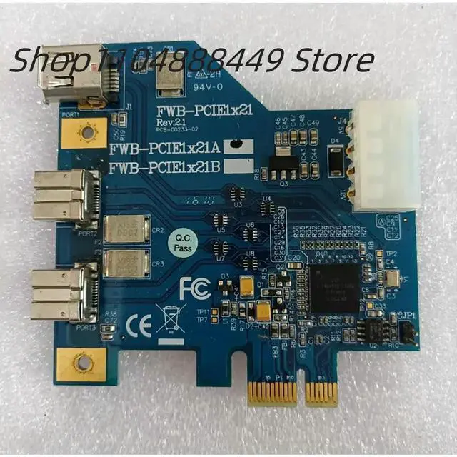 Main image of FWB-PCIE1X21A FW643 1394B Acquisition card