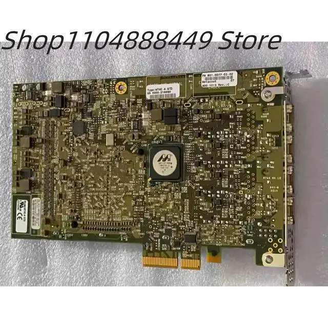 Alt view image 2 of 3 - NT4E-4-STD network acquisition card
