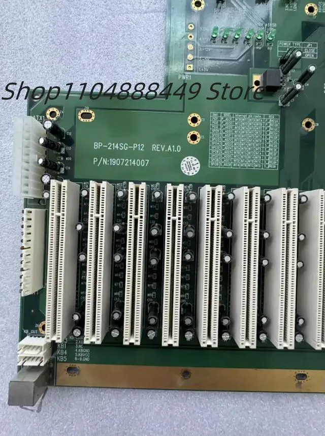 Alt view image 2 of 2 - BP-214SG-P12 REVA1.0 Industrial computer backplane