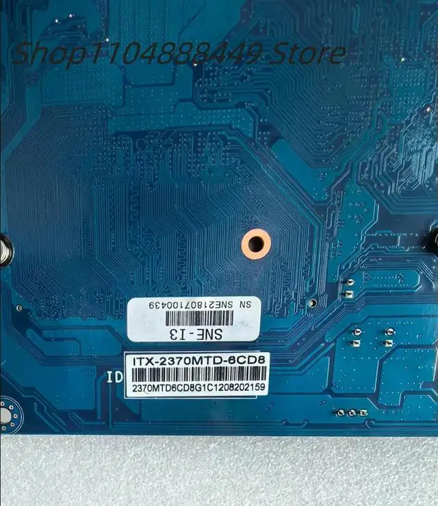 Alt view image 3 of 3 - ITX-2370MTD-6CD8 Industrial equipment motherboard