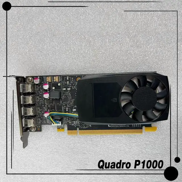 Main image of Quadro P1000 Professional Graphics Card 3D Modeling And Rendering 4GB GDDR5