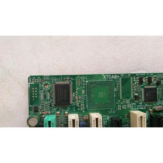 Alt view image 3 of 3 - X7DA8+ For Dual 771-pin LGA Sockets Server Workstation Motherboard For ® 5000X (Greencreek) Chipset