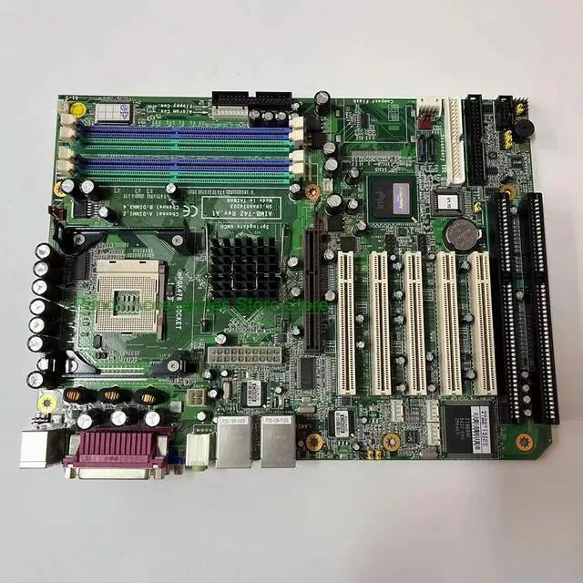 Alt view image 3 of 3 - job For Advantech AIMB-742G2 865 Desktop Computer Industrial Motherboard Dual ISA Dual Network Card AIMB-742 REV:A1