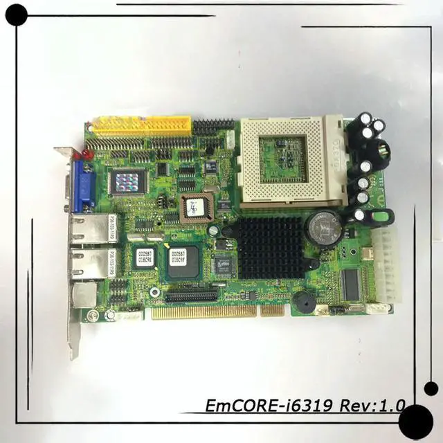 Alt view image 2 of 3 - EmCORE-i6319 Rev:1.0 Industrial Control Motherboard Dual Network Card