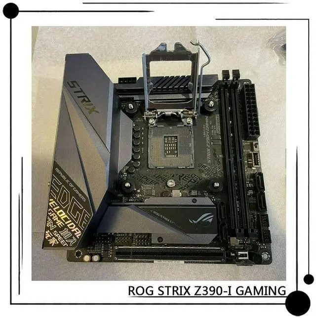 Alt view image 2 of 3 - ROG STRIX Z390-I GAMING For Gaming Motherboard DDR4 LGA1151 9th/8th Generation Core 14nm Processor 100% Tested Fast Ship