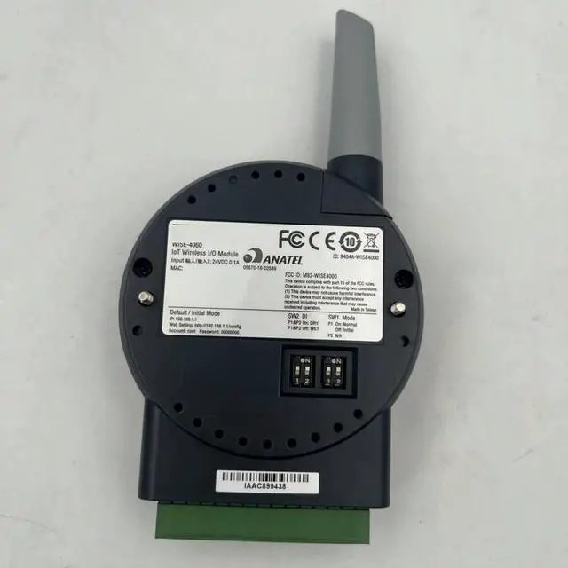 Main image of job 4-channel Isolated Digital Input Isolated Relay Output I/O Module WISE-4060