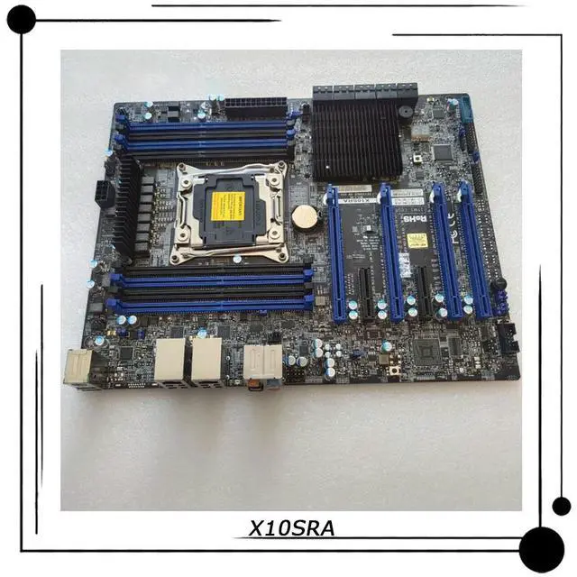 Alt view image 2 of 3 - For Workstation ATX Motherboard C612 LGA 2011 DDR4 Support E5-2600V3/V4 Test Before Shipment X10SRA
