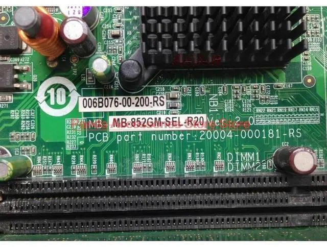 Alt view image 2 of 3 - Stable Performance Stable Performance MB-852GM-SEL-R20 Ver:2.0 Industrial Motherboard