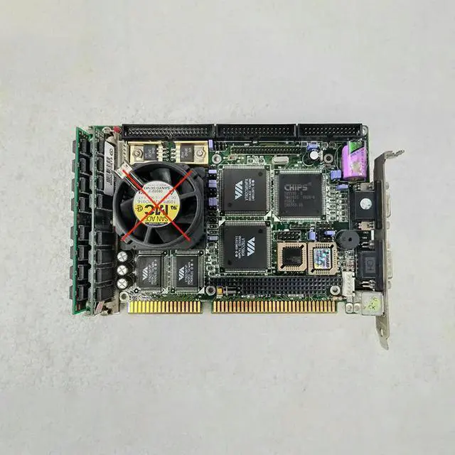 Alt view image 2 of 3 - Bulk Package LMB-586VH 586 Industrial Control Motherboard