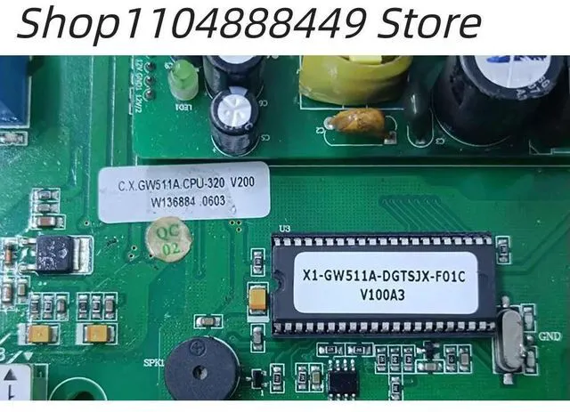 Alt view image 2 of 3 - ( H.GW511A.511-2 ) X1-GW511A-DGTSJX-f01C Chiller computer board