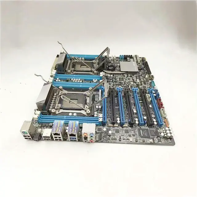Alt view image 2 of 3 - job Server Motherboard 14*SATA 7*PCI-Ee E5-2696 2680 V2 Z9PE-D8 WS
