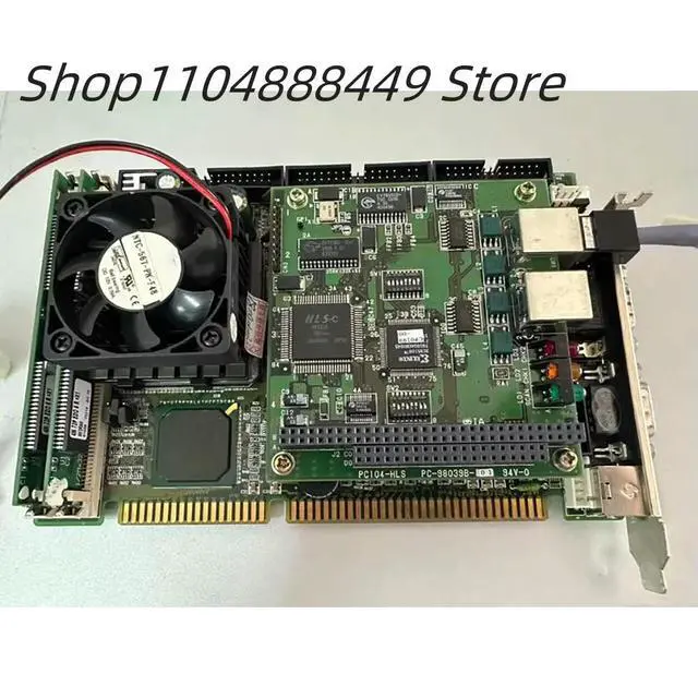 Alt view image 2 of 2 - NEAT-575 REV:A2 586 Half-length ISA industrial computer motherboard
