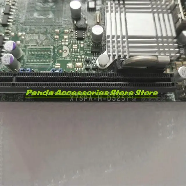 Alt view image 3 of 3 - Easy Install X7SPA-H-D525 For DDR3 Industrial Control Motherboard