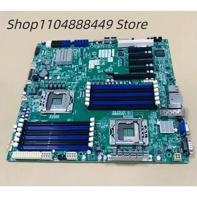 Alt view image 3 of 3 - X9DB3-TPF Dual 1356-pin X79 Motherboard