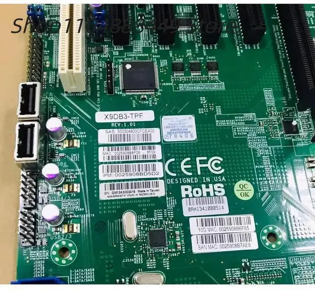 Main image of X9DB3-TPF Dual 1356-pin X79 Motherboard