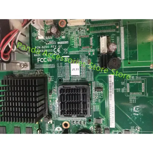 Alt view image 3 of 3 - PCM-8200 REV:A2 For Advantech Industrial Motherboard
