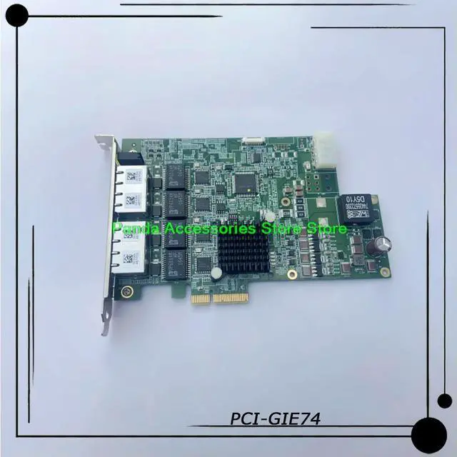 Alt view image 3 of 3 - Image Capture Card 4-port Industrial Camera Control Card PCIe-GIE74