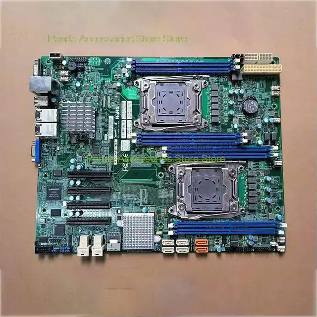 Alt view image 2 of 3 - Stable Version X10DRD-iNT Server Motherboard E5-2600 v4 v3 Internal NVMe Ports PCI-E 3.0 x4 LGA2011 DDR4