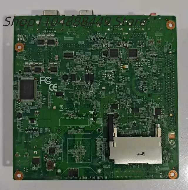 Alt view image 2 of 3 - AIMB-210 REV.B1 Industrial control motherboard AIMB210G21302E-T