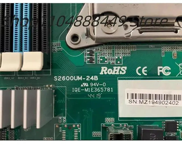 Alt view image 2 of 2 - S2600UM-24B X79 single-channel motherboard