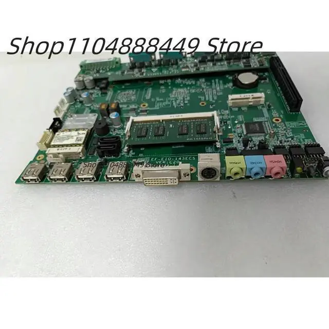 Alt view image 2 of 2 - ECS-1843 VER:C00 Industrial motherboard