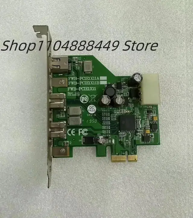 Alt view image 2 of 2 - FWB-PCIE1X11A 1394B Acquisition card