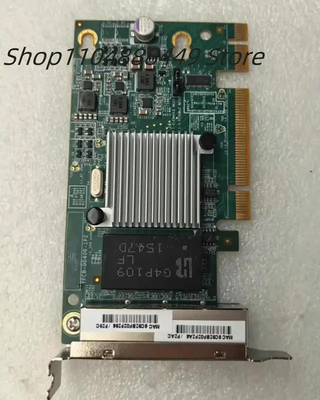 Alt view image 2 of 2 - YZCA-00400-101 Four-port gigabit network card