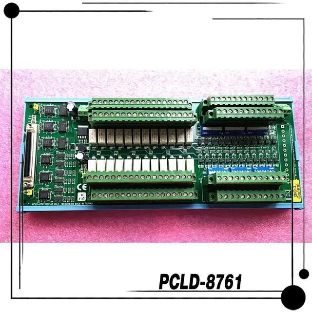 Main image of High Reliability I/O Wiring Terminal Panel 24-Channel Relay And Isolated D/I Board Connector For Advantech PCLD-8761