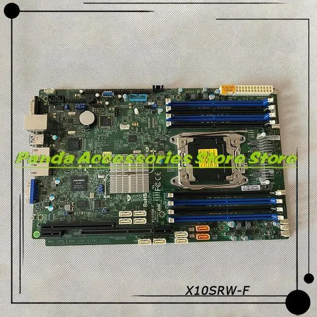Alt view image 3 of 3 - X10SRW-F Server Motherboard C612 DDR4 Support ® Xeon® processor E5-2600 v4/ v3 and E5-1600 v4/ v3 family