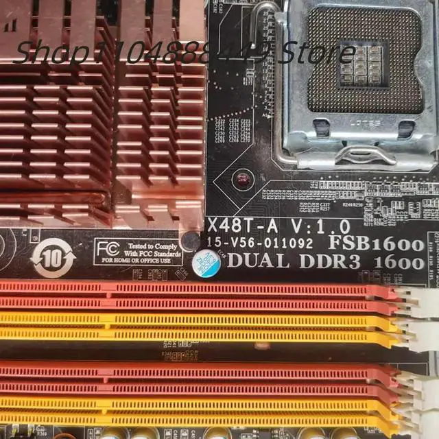 Alt view image 2 of 2 - X48T-A V1.0 Industrial control motherboard