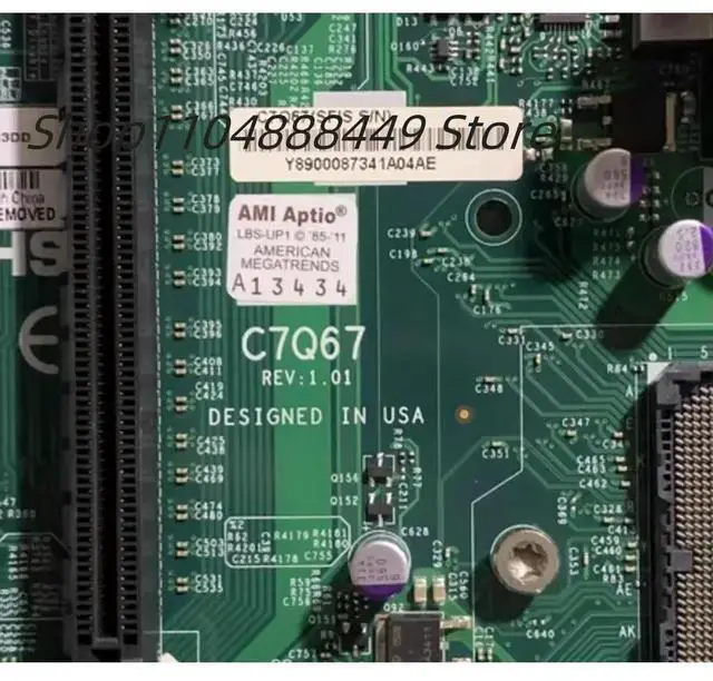 Main image of C7Q67 1-socket 1155-pin server motherboard