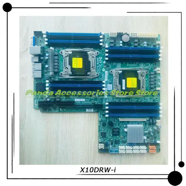 Alt view image 3 of 3 - Job X10DRW-i Server Motherboard LGA 2011 C612 Support E5 2600 V3 V4 CPU PCI-E3.0 DDR4 100% Tested Fast Ship