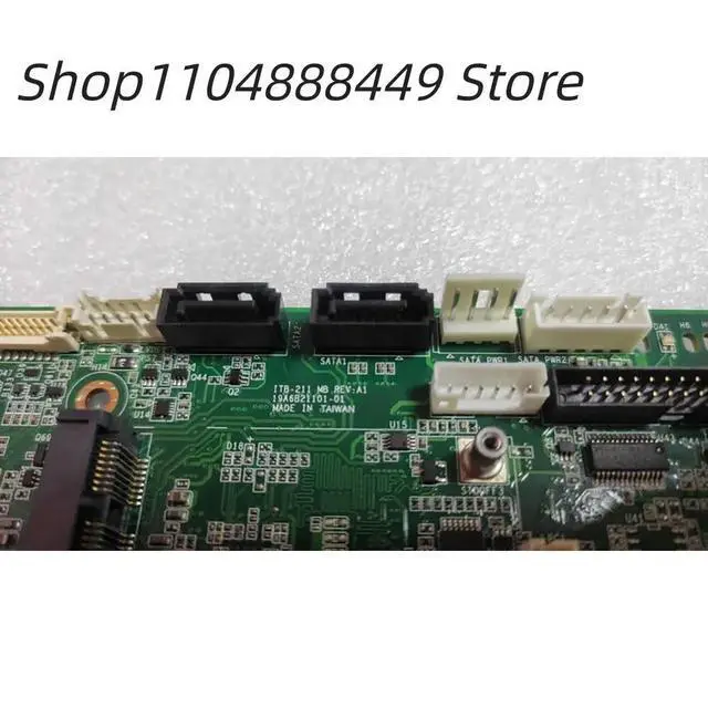 Alt view image 2 of 3 - ITB-211 MB REV:A1 industrial control motherboard 19A6B211101-01