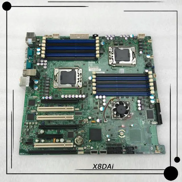 Alt view image 2 of 3 - Bulk Package For Server Motherboard X58 LGA 1366 Support Processor 5600/5500 Series X8DAi
