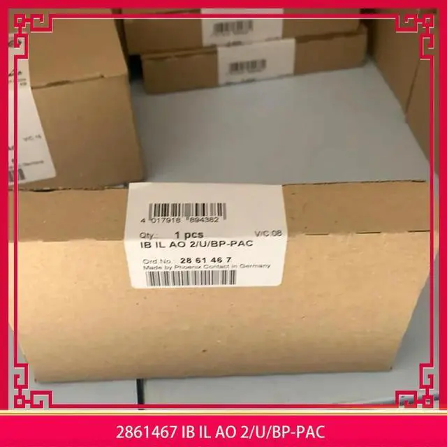 Main image of 1pcs Contact Inline Analog Output Module 2861467 IB IL AO 2/U/BP-PAC